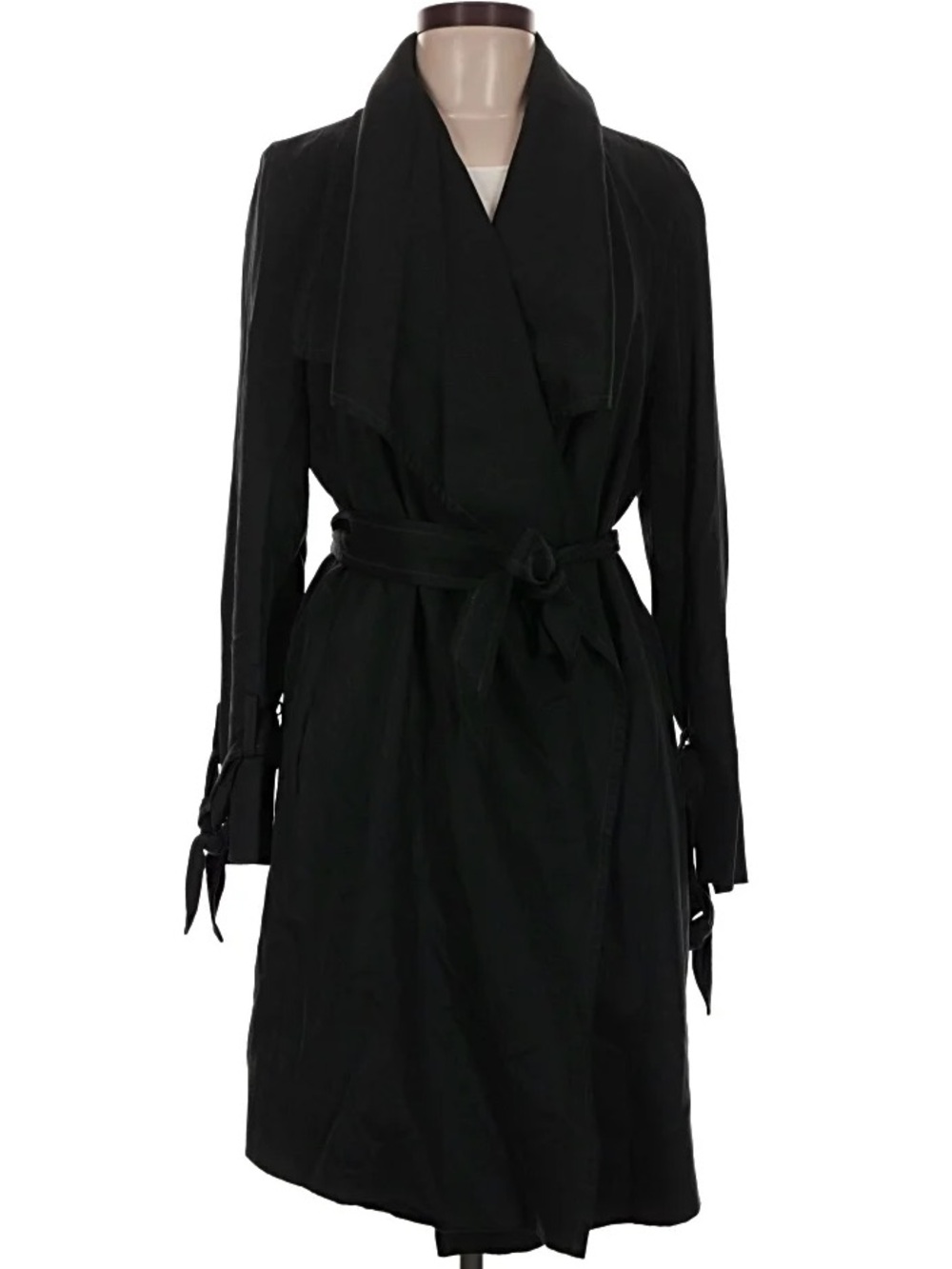 Club Monaco Black Trench Coat
